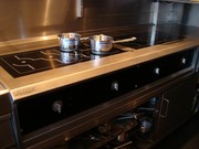 Maatwerk inductie kookwand